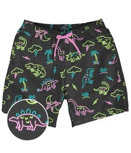 Tipsy Elves Neon Dinosaur Shorts men’s medium - Picture 1 of 3