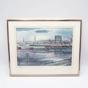 Eisenbahn Zug Pittsburgh Lake Erie New York Central Neville Island 60er Jahre Druck - Bild 1 von 6