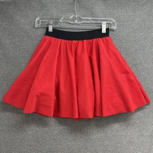 Cicci Red Poodle Skirt Girls Medium Made in USA Elastic Waist - Picture 1 of 5