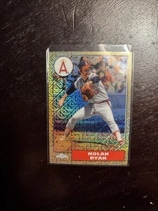 2022 TOPPS UPDATE SERIES 35TH ANNIVERSARY T87C-25 NOLAN RYAN SILVER PACK MOJO - Picture 1 of 2