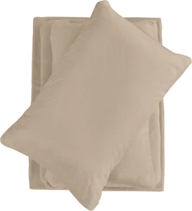 Twin Micro Fleece Sheets Set, 3-Piece Twin Size Bed Sheet Set, Plush Velvet Flee - Picture 1 of 7