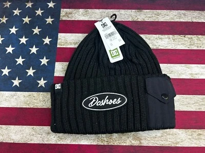 DCshoes Mens Arsenal Beanie Black NWT DC Shoes LOOK! ADYHA04158 DCSHOECO NEW - Image 1 of 3