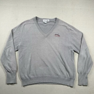 Suéter Izod De Colección Para Hombres L Guijarro Playa Eslabones de Golf Egipcio Hecho en EE. UU. Años 80 90 Foto 1 de 4