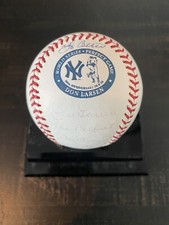 Yogi Berra & Don Larsen Signed Baseball "The Perfect Battery WSPG 10-8-56" COA