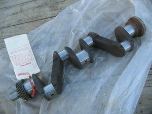 International IH Farmall Tractor Engine Motor Crankshaft A B  - Picture 1 of 6