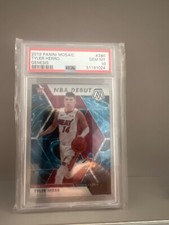 tyler herro mosaic genesis rookie card psa 10