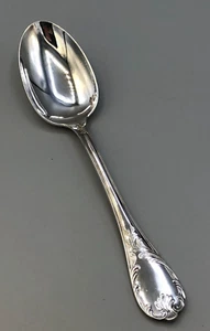 Marly by Christofle France Silverplate table Serving Spoon 8 1/8" - Picture 1 of 9