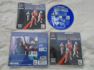 Star Wars Dark Forces PS1 (COMPLETE) Sony PlayStation black label - Picture 1 of 2