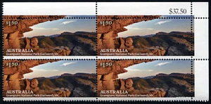 2025 Ancient Lands Grampians National Park VIC URC Value Block of Four Mint - Foto 1 di 1