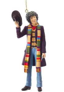 Doctor Who - 4. Doctor Tom Baker 5" figurales Ornament von Kurt Adler Inc. - Bild 1 von 1