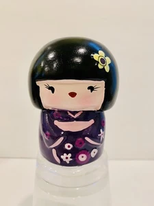 Kokeshi Piggy Bank China Girl Geisha Vintage Ceramic￼￼ Doll 4” Greenbrier Inter’ - Bild 1 von 5