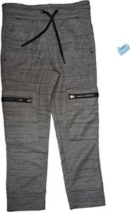 MTA Sport Jogger Athletic Pants Drawstring Gray Zipper Pockets Boys Small 6/7 - Picture 1 of 1