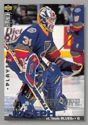 1995-96 Collector's Choice Player's Club #291 Curtis Joseph - Image 1 of 2