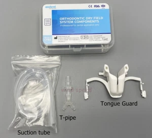 Dental Ortho Nola Dry Field Mouth Opener Parts Suction Tube/T-pipe/Tongue Guard - Picture 1 of 20