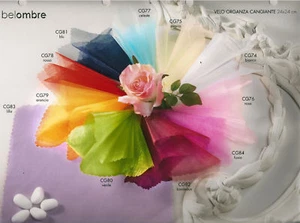 VELO DI FATA TULLE ROTONDO DIAM.24 BUSTA PZ.40 FUCSIA - Picture 1 of 1