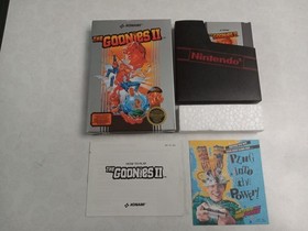 NES The Goonies 2 CIB Complete Nice Box!! Great Condition!!