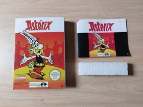 Caja, corcho y manual de reemplazo del Asterix para NES - Nintendo NES.