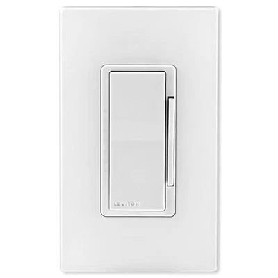 Control remoto de atenuador de doble voltaje digital/inteligente Leviton Decora (DD00R-DLZ) Foto 1 de 2