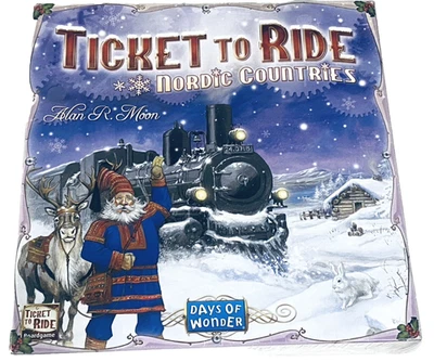 Ticket To Ride Nordic Countries Alan R Moon Days of Wonder Board Game NEW - Image 1 of 3