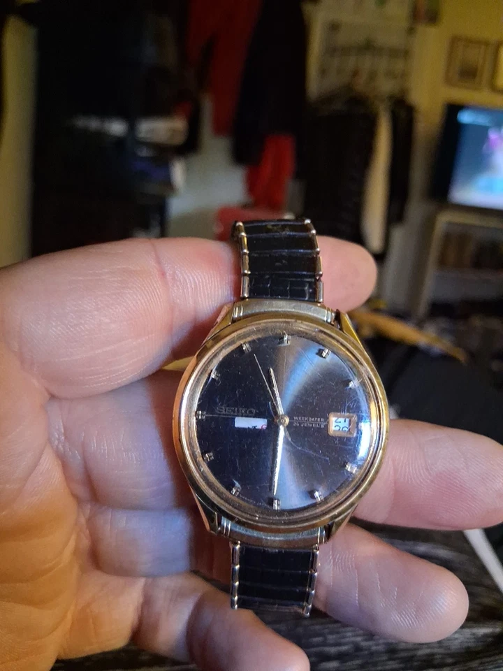 Seiko Men's Automatic Sea Lion DX 17J Day/Date 10KGF Vintage - Image 1 of 1