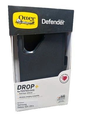OtterBox Samsung Galaxy S24 Ultra Defender Series Case - Black Holster/kickstand - Image 1 of 4