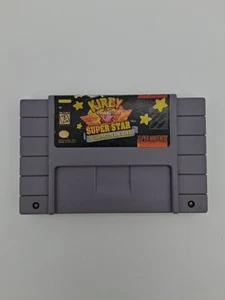Kirby Super Star SNES Authentic 8 Games in 1 Tested Working Super Nintendo FAST - Picture 1 of 5