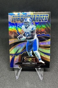 2020 Panini Select - Turbocharged D'Andre Swift #T19 Silver Prizm (RC) - Picture 1 of 2