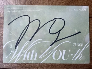 Twice With You-th Signed Exclusive Postcard MOMO Autograph Youth - Picture 1 of 2