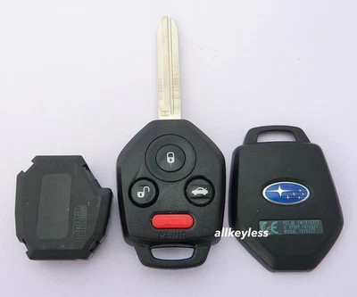 OEM SUBARU OUTBACK LEGACY keyless entry remote key CWTB1G077 H chip Black pod - Image 1 of 4