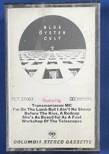 Blue Oyster Cult Self Titled (Cassette, 1972, Columbia, PCT 31063) Tested Rare - Picture 1 of 4
