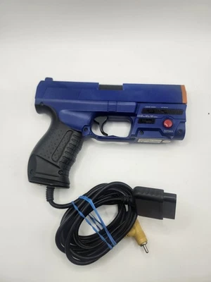 SONY PLAYSTATION 1 PS1 PS2 PISTOLA LEVE BLASTER CONTROL G-Con Kickback P99G2 - Imagem 1 de 4