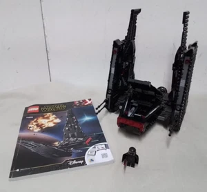 LEGO Star Wars: Kylo Ren's Shuttle (75256) Incomplete W/ Manual & Kylo Mini Fig - Picture 1 of 10