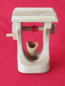 Vintage Kinderkram /Ostheimer Wood Castle Wishing Well - Picture 1 of 6