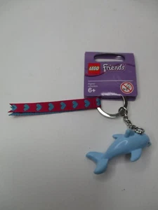 LEGO FRIENDS DOLPHIN + RIBBON KEYCHAIN RETIRED NEW W/ TAGS #6116657 - Picture 1 of 4