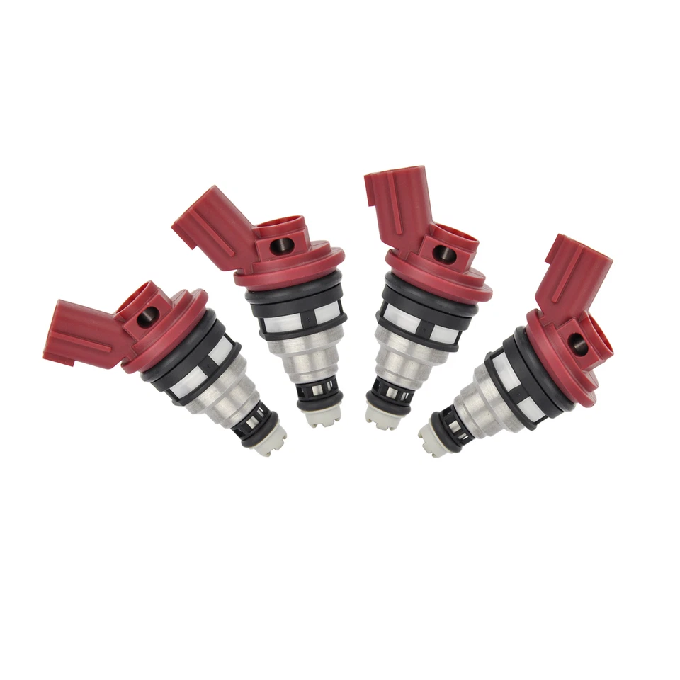 4pcs Fuel Injectors for 1991-1999 Nissan 200/240SX 300ZX Sentra Infiniti G20 J30 - Image 1 of 4