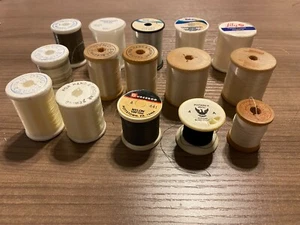 LOT OF 15 NYLON HAND & MACHINE SEWING THREAD GUDEBROD, TALON, LILY, DYNO - Picture 1 of 2