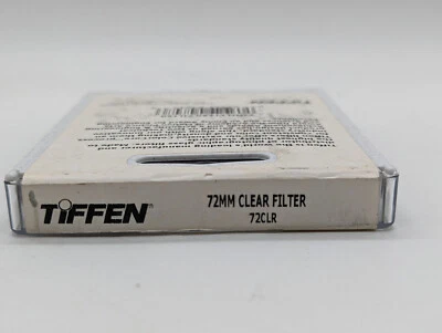 Tiffen 72mm Clear Filter MFR #72CLR - Image 1 of 4