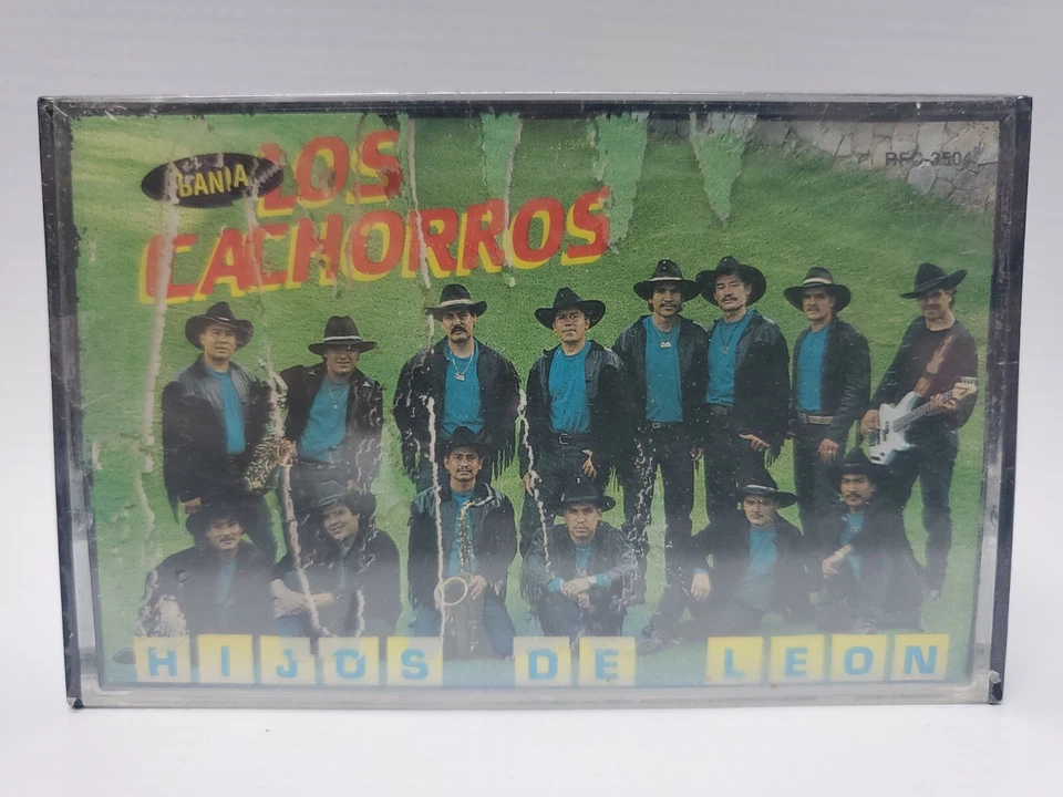 BANDA LOS CACHORROS "HIJOS DE LEON" CASSETTE New Sellado Fonovisa Rare 1993 OOP - Image 1 of 4