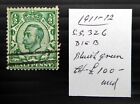 GB 1911 G.V d Blueish Green As Described Fine/Used SALE NT836