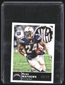 2010 Topps Magic Mini Pigskin 50 #96 Ryan Mathews /50