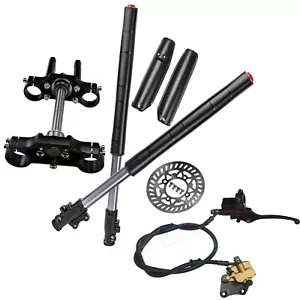 700mm Front Forks Shock Triple Clamp For Dirt Bike Apollo Coolster 110 125cc 140 - Bild 1 von 10