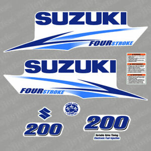 Suzuki Outboards aufkleber 115 boot boat motor marine Bootaufkleber Wassersport