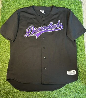 Camiseta deportiva vintage de los Arizona Diamondbacks negra True-Fan MLB para hombre talla XL #20 González Foto 1 de 4