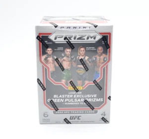 2022 Panini Prizm UFC Blasterbox - 24 Karten - versiegelt neu - 6 Packungen mit 4 Karten - Bild 1 von 5