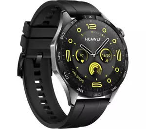 HUAWEI Watch GT 4 - Black, Rubber Strap, 46 mm - Picture 1 of 1