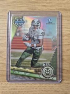 2023 Bowman University U Chrome Tory Horton 1st Bowman Refractor Colorado State - Picture 1 of 1