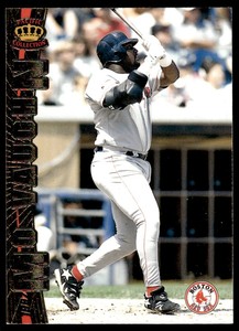 1997 Pacific Crown Collection Mo Vaughn Boston Red Sox #48