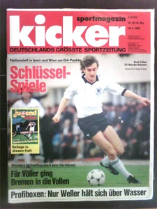 kicker Sportmagazin Nr.: 32 / 16. Woche  vom 18,4,1983 - Bild 1 von 1
