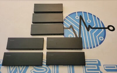 Lote de 7 Kensington SD4750P USB-C y USB 3.0 Estación de Acoplamiento Doble 4K K39105 *NoAC Foto 1 de 4