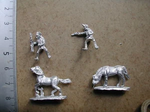 MOUNTED INDIAN PLAIN CHIEFTAIN /WESTERN/OLD WEST/BLUE MOON 15MM MINIATURE P144 - Imagen 1 de 1